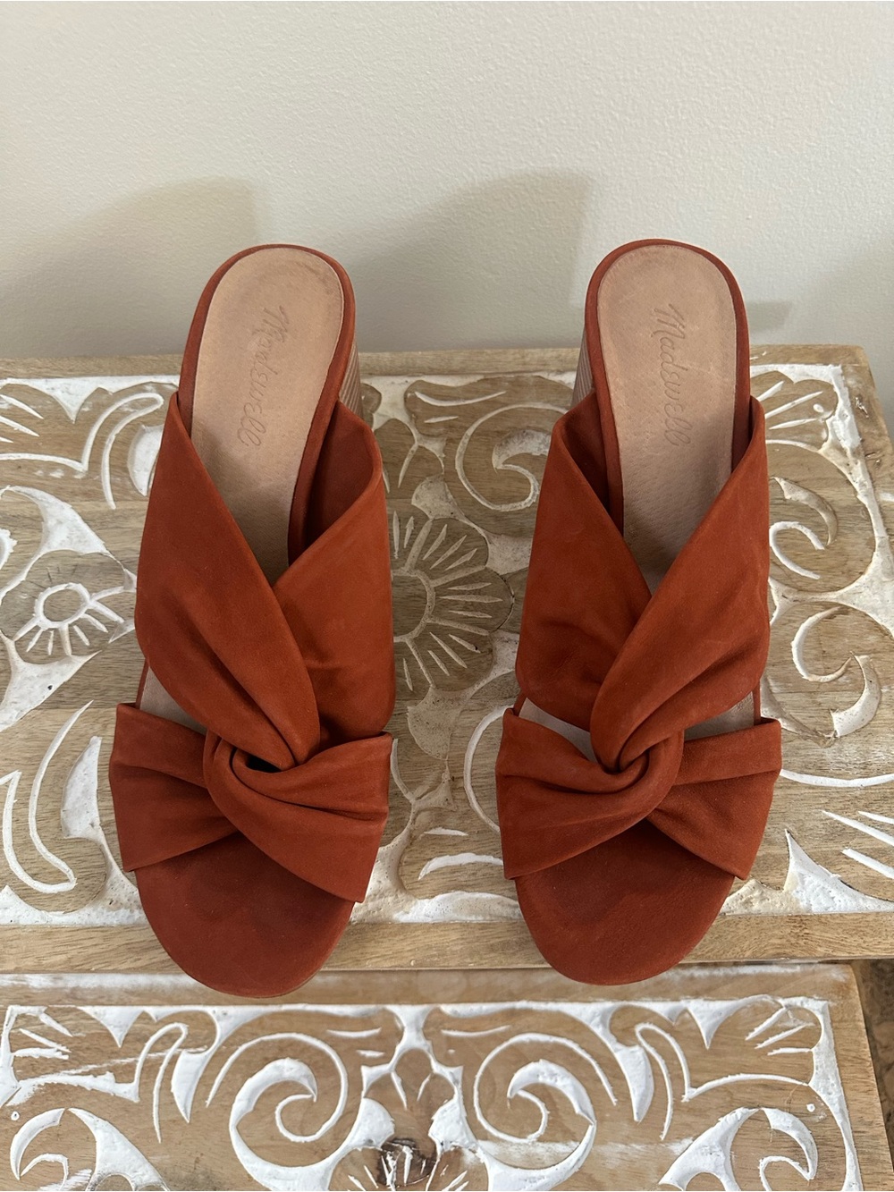 Madewell Women's Twisted Crisscross Sandals